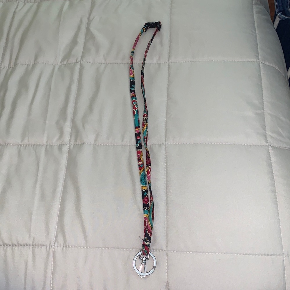 Long Vera Bradley key chain